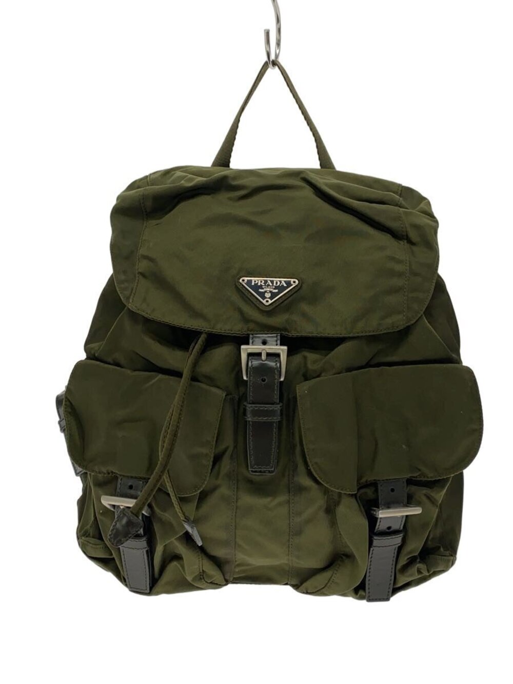 Prada Backpack Khaki Green